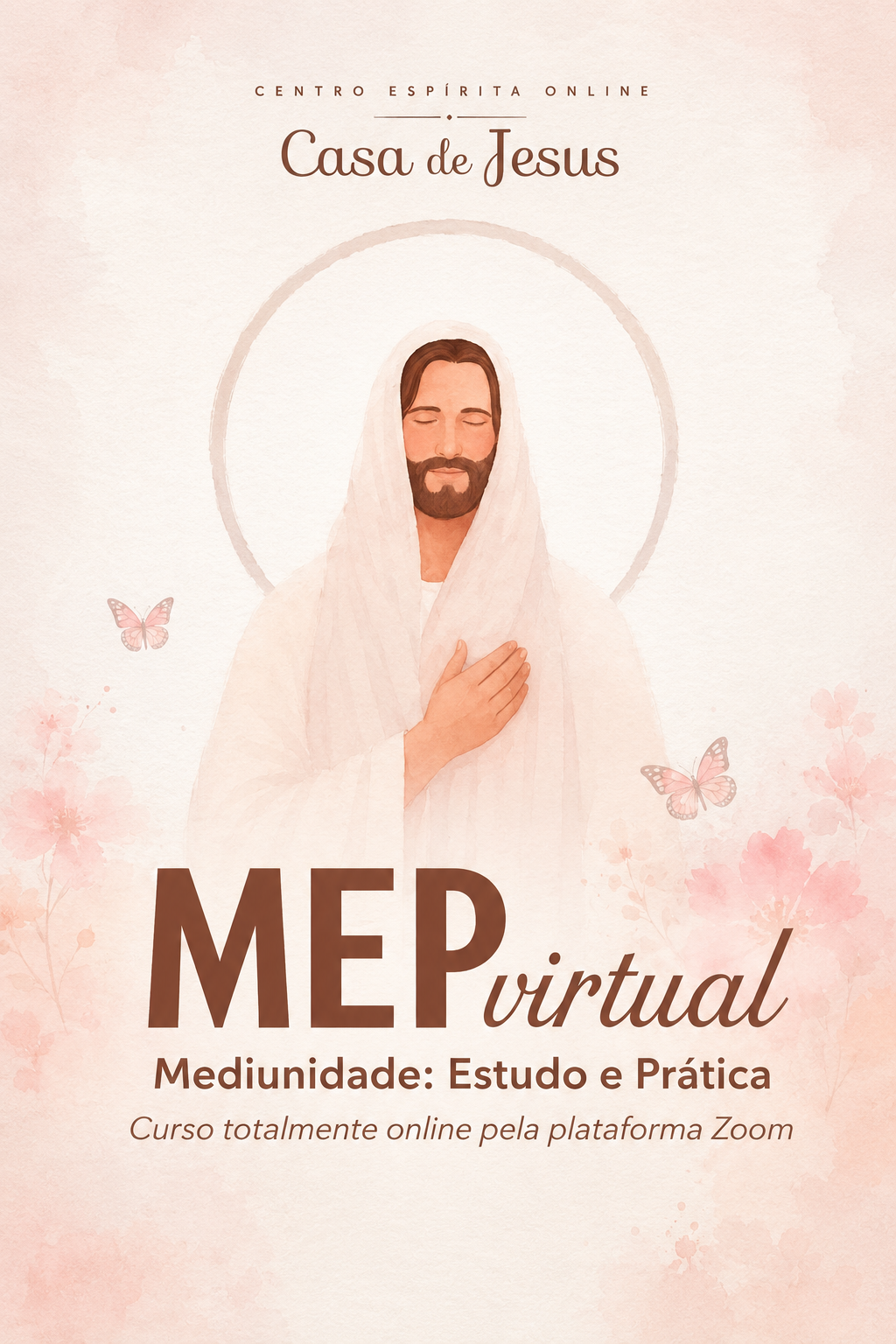 Banner do Curso de Educação da Mediunidade: Teoria e Prática