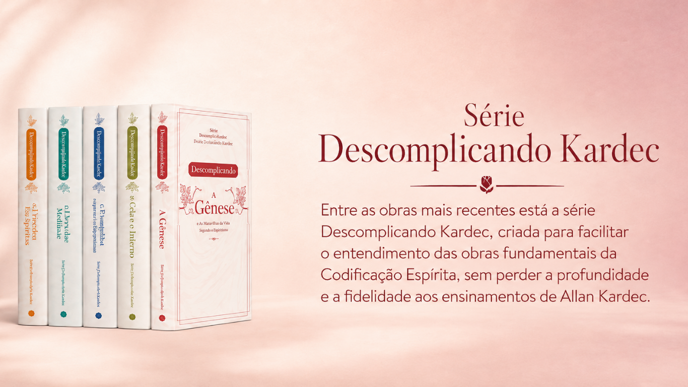 Banner da Série Descomplicando Kardec