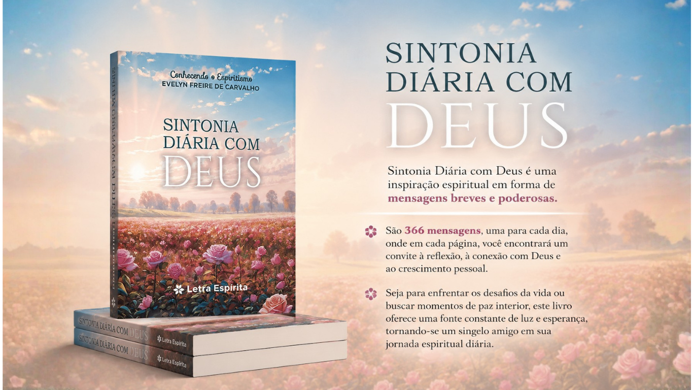 Banner do livro Sintonia Diária com Deus